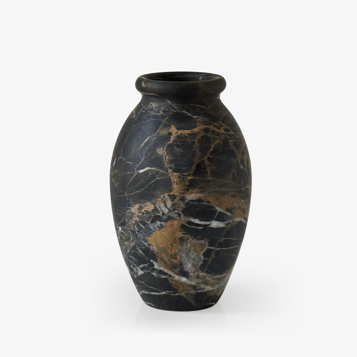 Noir Vein Stone Vase Vakkerlight