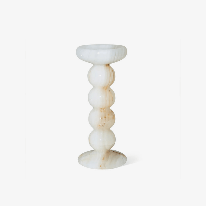 Sculpted Jade Candle Holder Vakkerlight