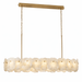 Ecliptica Spiral Alabaster Chandelier Vakkerlight