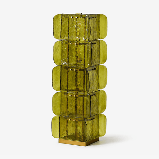 Lush Glass Tower Floor Lamp Vakkerlight