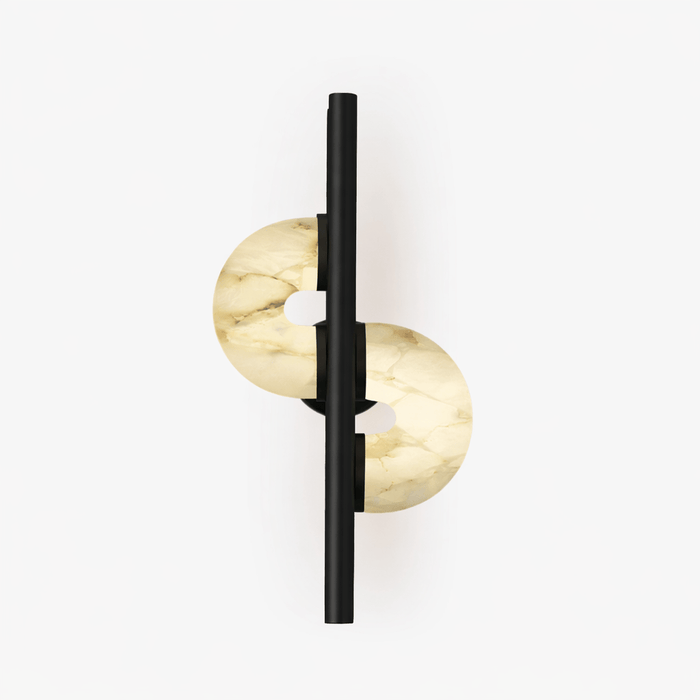 Aurelia Dual Disc Alabaster Sconce Vakkerlight