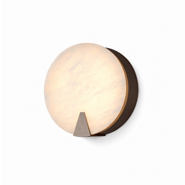 Solaris Halo Alabaster Wall Light Vakkerlight