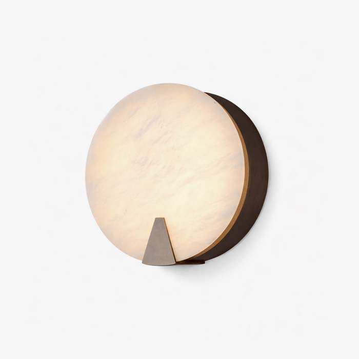 Solaris Halo Alabaster Wall Light Vakkerlight