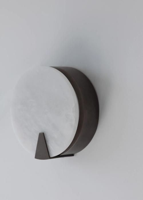 Solaris Halo Alabaster Wall Light Vakkerlight