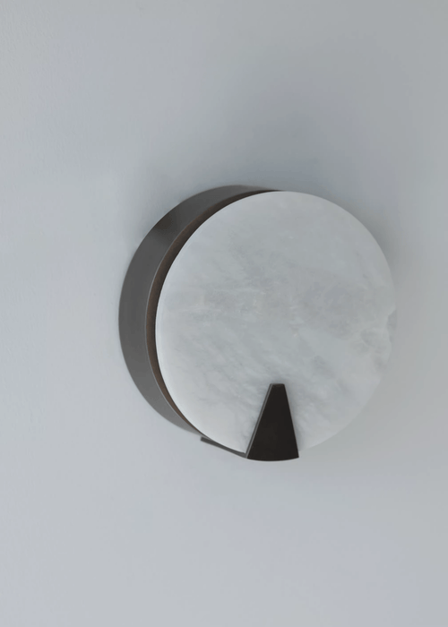 Solaris Halo Alabaster Wall Light Vakkerlight