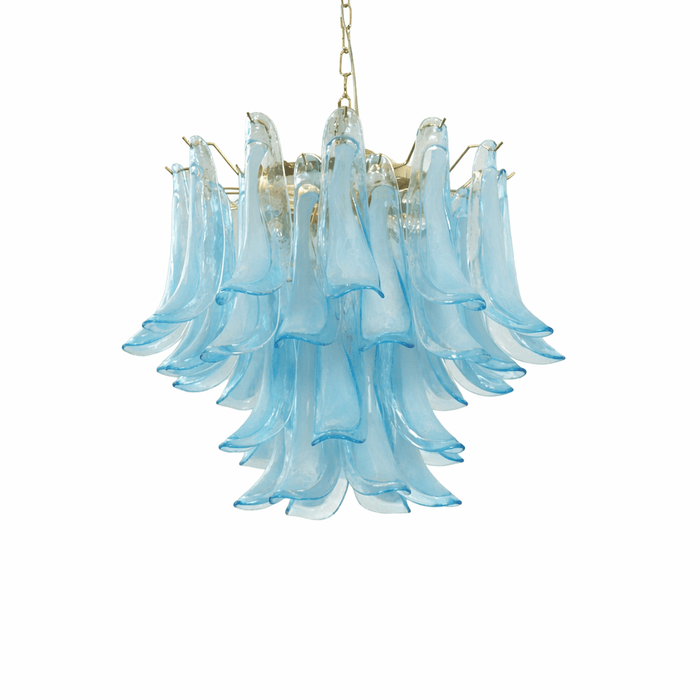 Azure Drift Glass Chandelier Vakkerlight