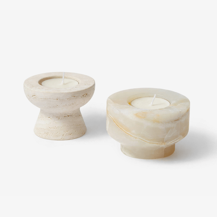 Stone Halo Candle Holder Set Vakkerlight