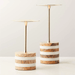 Strata Rise Marble Candle Holder Vakkerlight
