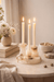 Lithia Tier Marble Candle Holder Vakkerlight