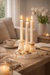 Lithia Tier Marble Candle Holder Vakkerlight