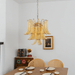 Amber Cascade Glass Chandelier Vakkerlight