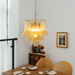 Amber Cascade Glass Chandelier Vakkerlight
