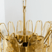 Amber Cascade Glass Chandelier Vakkerlight