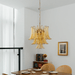 Amber Cascade Glass Chandelier Vakkerlight