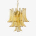 Amber Cascade Glass Chandelier Vakkerlight