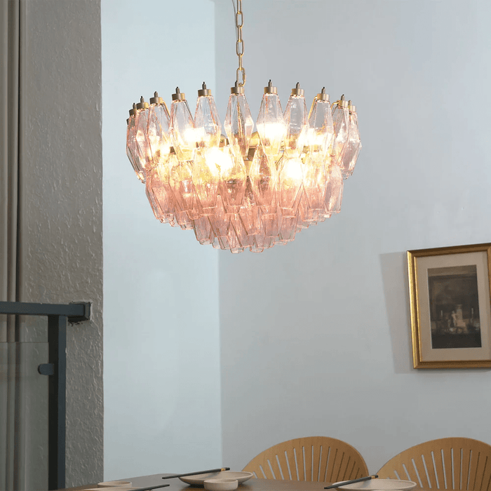 Facet Bloom Chandelier Vakkerlight