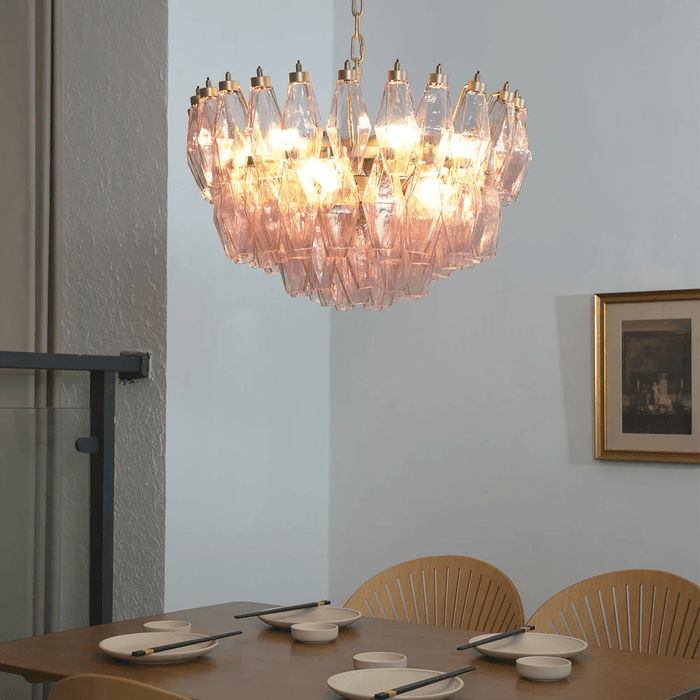 Facet Bloom Chandelier Vakkerlight