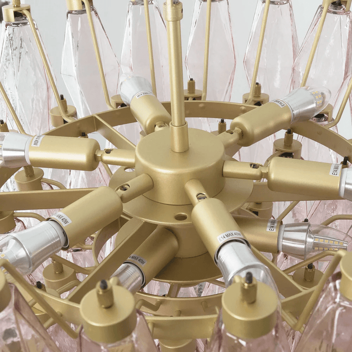 Facet Bloom Chandelier Vakkerlight