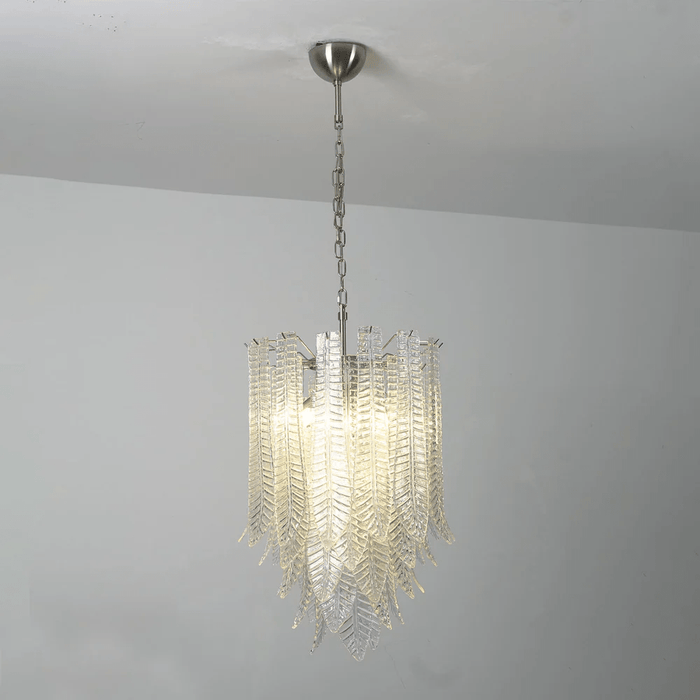 Silvae Veil Glass Chandelier Vakkerlight