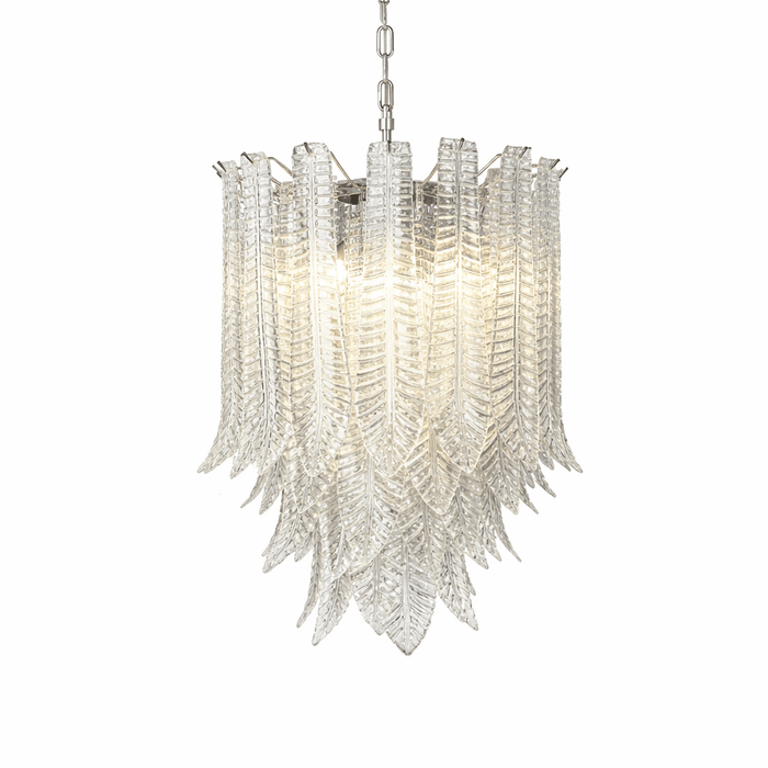 Silvae Veil Glass Chandelier Vakkerlight