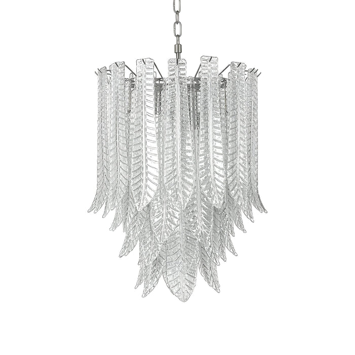 Silvae Veil Glass Chandelier Vakkerlight