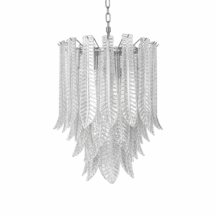 Silvae Veil Glass Chandelier Vakkerlight