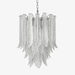Silvae Veil Glass Chandelier Vakkerlight