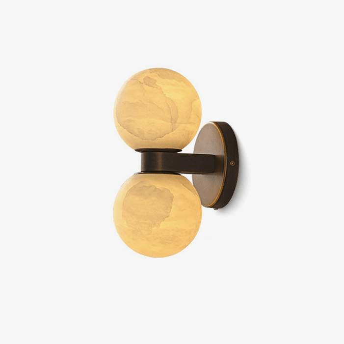 Alabaster Celestia Orb Wall Light Simprolos