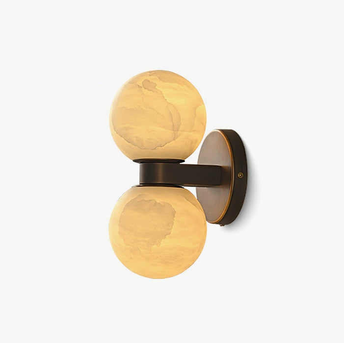 Alabaster Celestia Orb Wall Light Simprolos