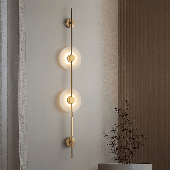 Alabaster Vertical Wall Sconce Vakkerlight