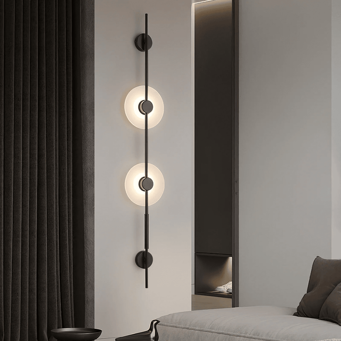 Alabaster Vertical Wall Sconce Vakkerlight