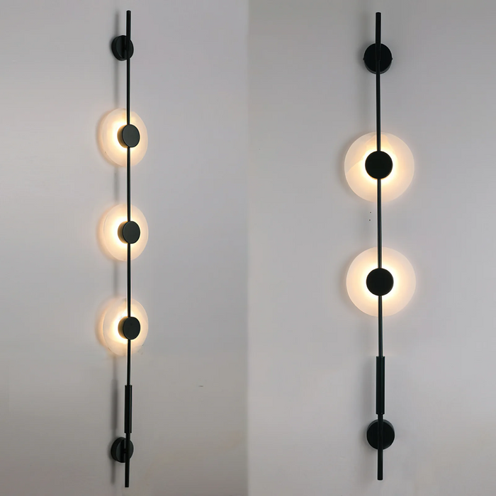 Alabaster Vertical Wall Sconce Vakkerlight