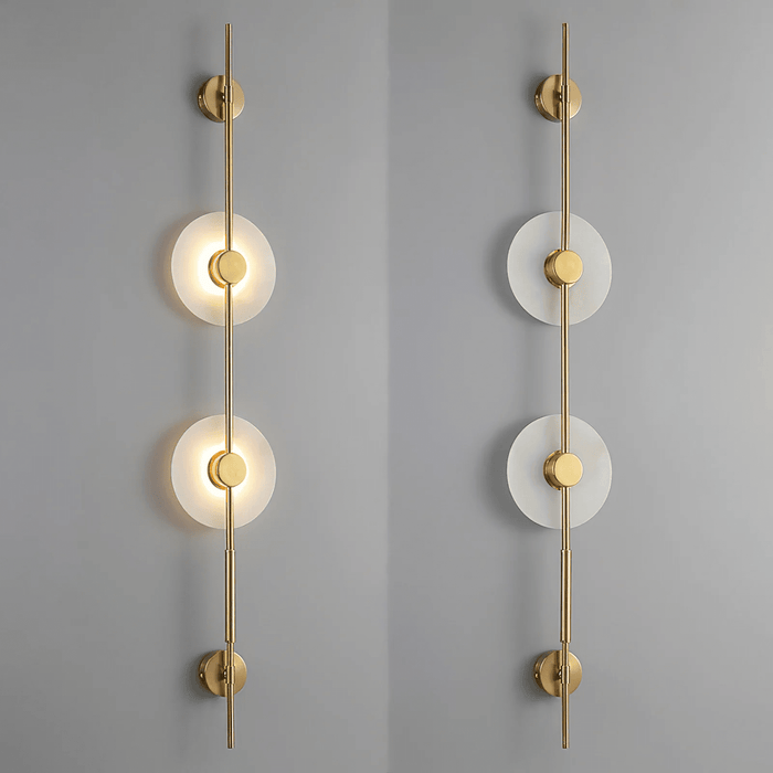 Alabaster Vertical Wall Sconce Vakkerlight