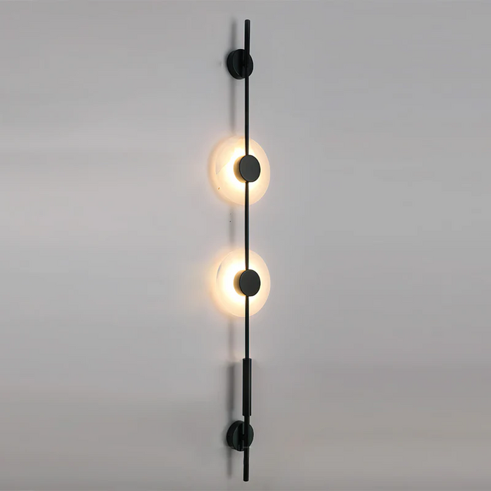 Alabaster Vertical Wall Sconce Vakkerlight