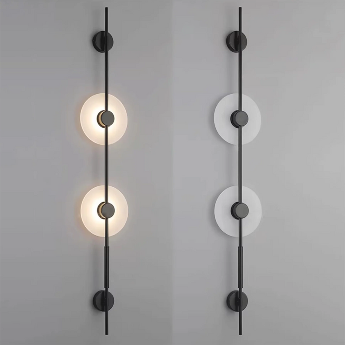 Alabaster Vertical Wall Sconce Vakkerlight