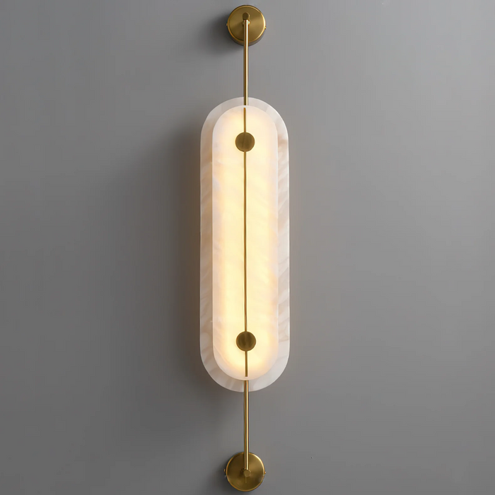 Solvane Alabaster Wall Sconce Vakkerlight