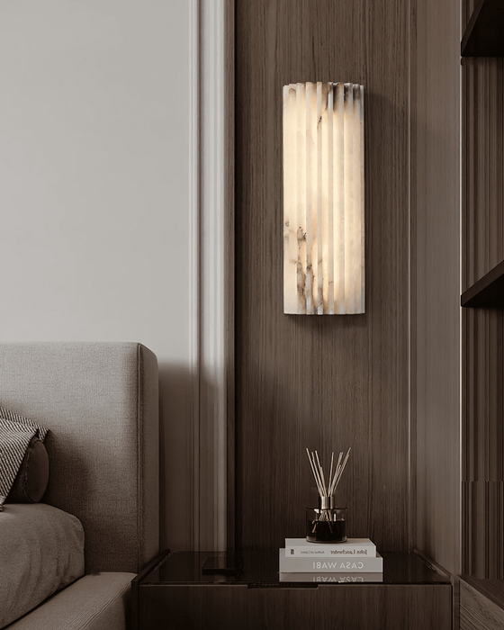 Alvia Alabaster Wall Light Vakkerlight