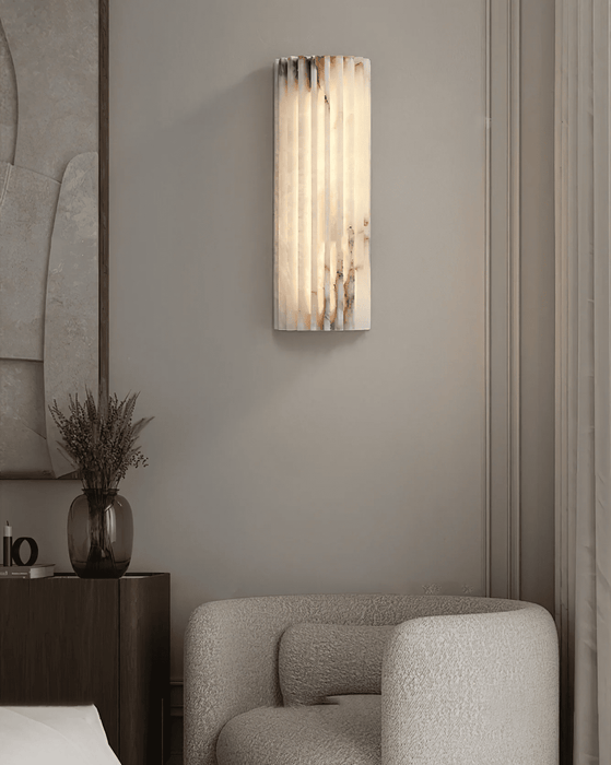 Alvia Alabaster Wall Light Vakkerlight