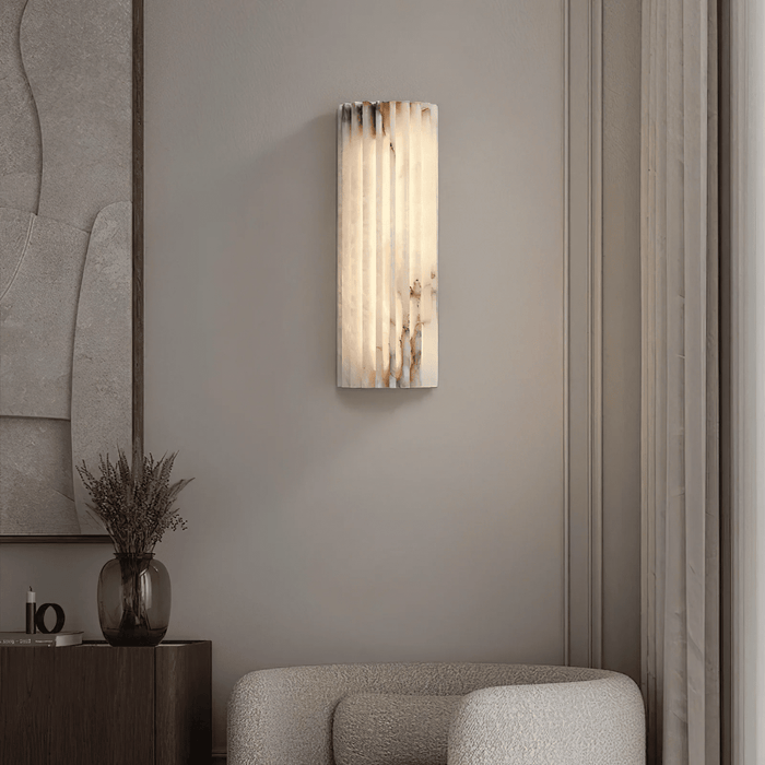 Alvia Alabaster Wall Light Vakkerlight