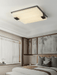 Square Alabaster Ceiling Lamp Vakkerlight
