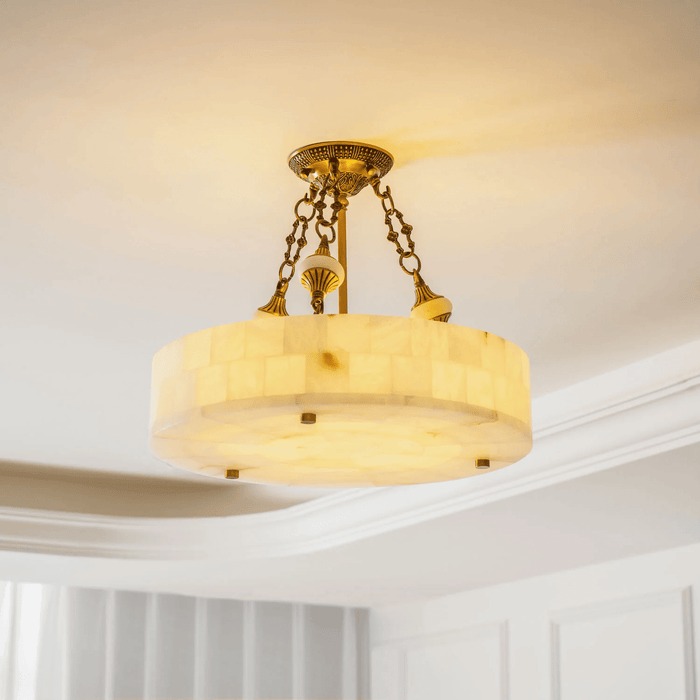 Lumisora Alabaster Ceiling Lamp Vakkerlight