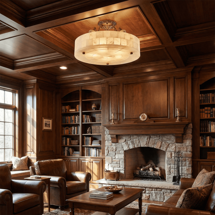 Lumisora Alabaster Ceiling Lamp Vakkerlight