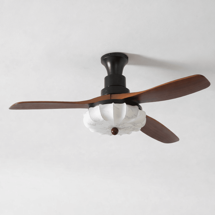 Lotus Bloom Ceiling Fan Light Vakkerlight