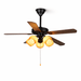 Bravelle Vintage Ceiling Fan Light Vakkerlight