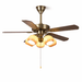 Bravelle Vintage Ceiling Fan Light Vakkerlight