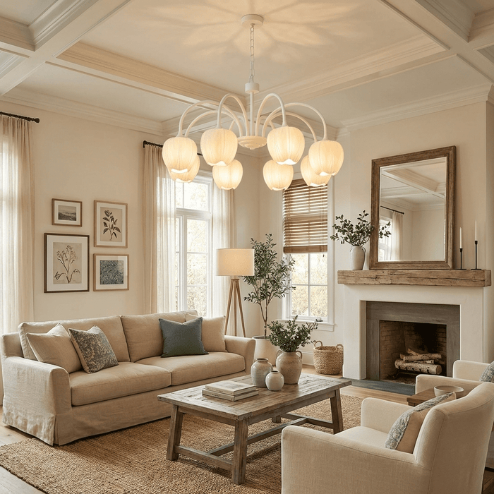 Tulip Matcha Chandelier Vakkerlight