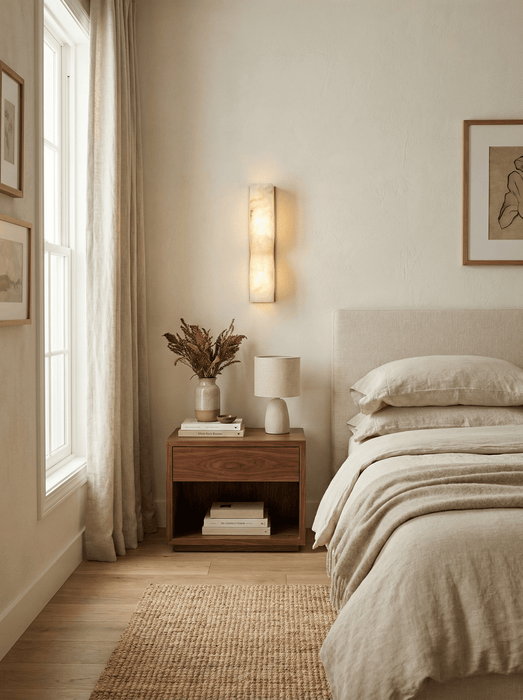 Alabaster Essence Wall Sconce Vakkerlight