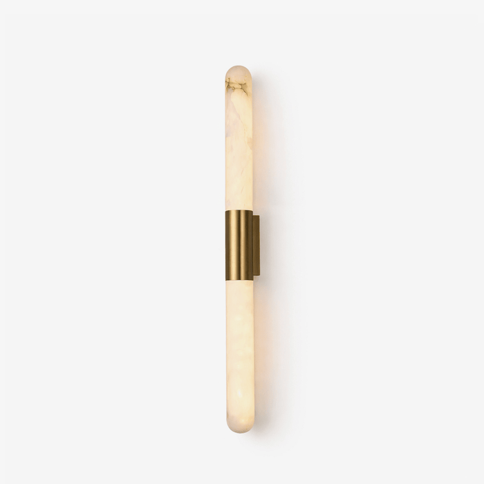 Velin Alabaster Tube Wall Sconce Vakkerlight