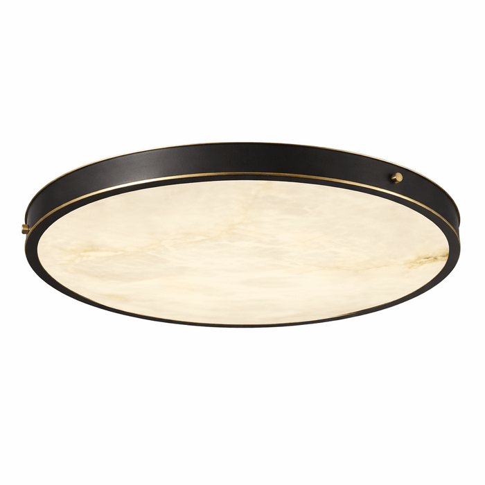 Aureon Alabaster Round Ceiling Lamp Vakkerlight