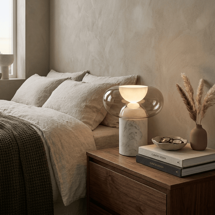 Halo Alabaster Table Lamp Vakkerlight